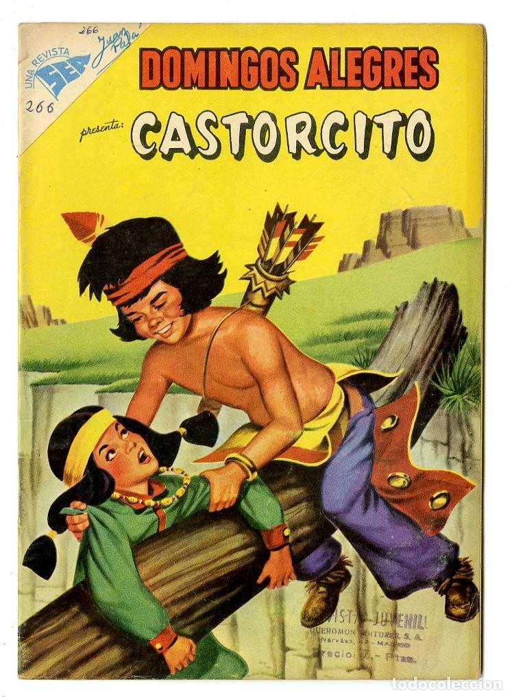 Tebeos: Domingos Alegres - Castorcito n.266 - Novaro (B13) - Foto 1
