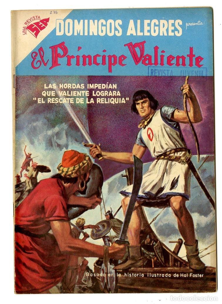 Tebeos: Domingos Alegres - El Pr&iacute;ncipe Valiente n.235 - Novaro (B13) - Foto 1