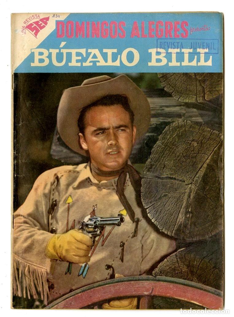 Tebeos: Domingos Alegres - B&uacute;falo Bill n.234 - Novaro (B13) - Foto 1