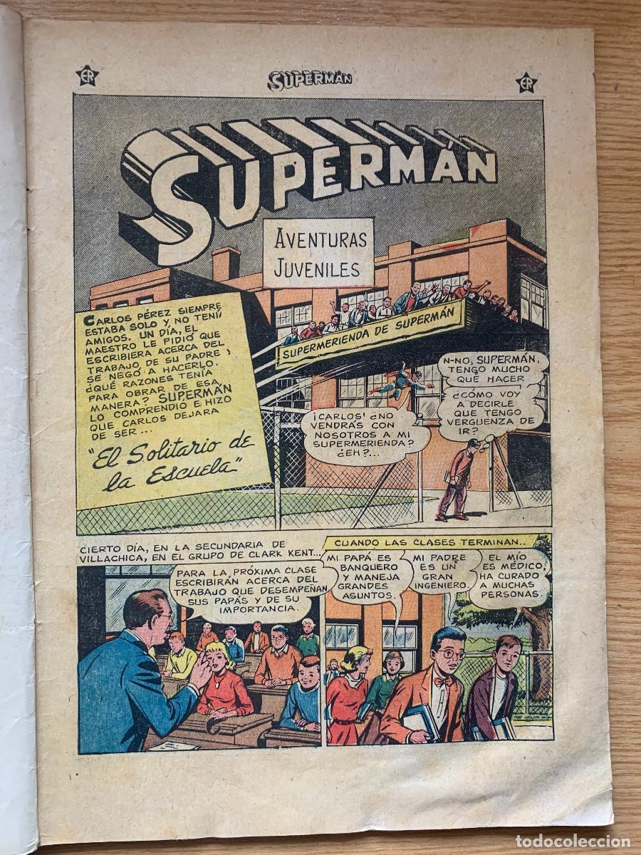 Tebeos: Superman n&ordm; 102: Metallo de Krypton - 1957 - Foto 4