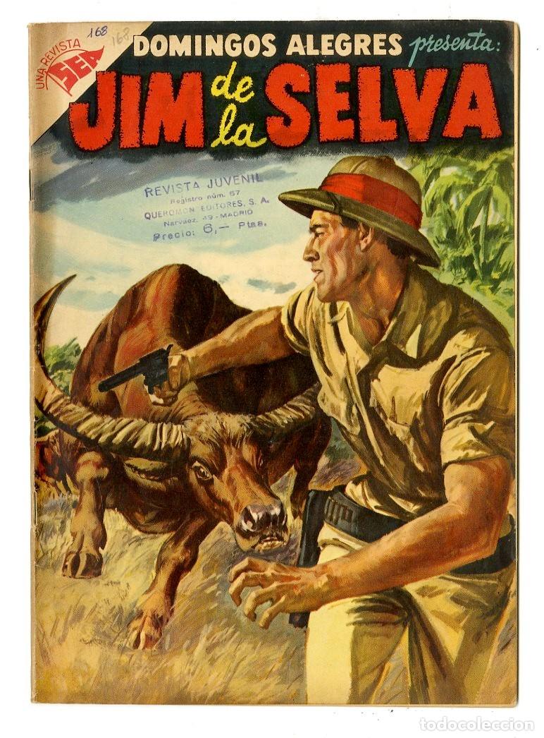 Tebeos: Domingos Alegres - Jim de la Selva n.168 - Novaro (B13) - Foto 1