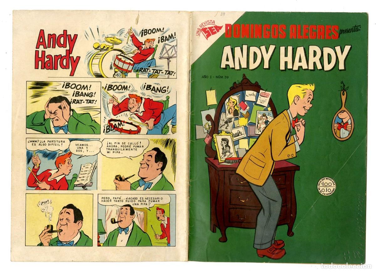 Tebeos: Domingos Alegres - Andy Hardy n.39 - Novaro (B13) - Foto 1