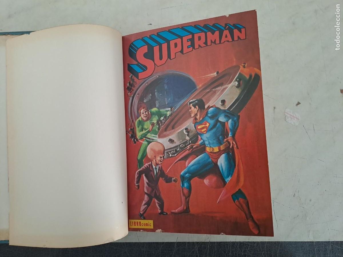 Tebeos: Tomo libro comic Superman Novaro, N&uacute;meros 9 al 16 - Foto 1