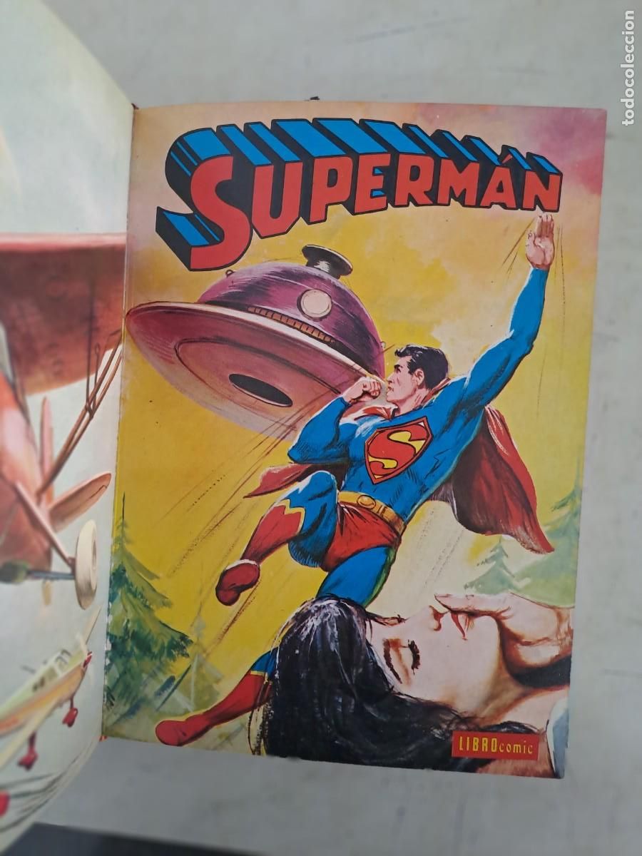 Tebeos: Tomo libro comic Superman Novaro, N&uacute;meros 17 al 24 - Foto 2
