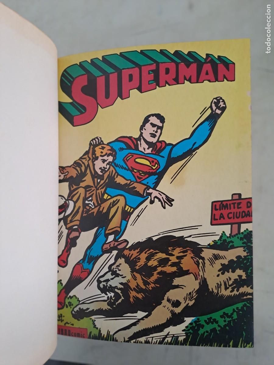 Tebeos: Tomo libro comic Superman Novaro, N&uacute;meros 17 al 24 - Foto 1