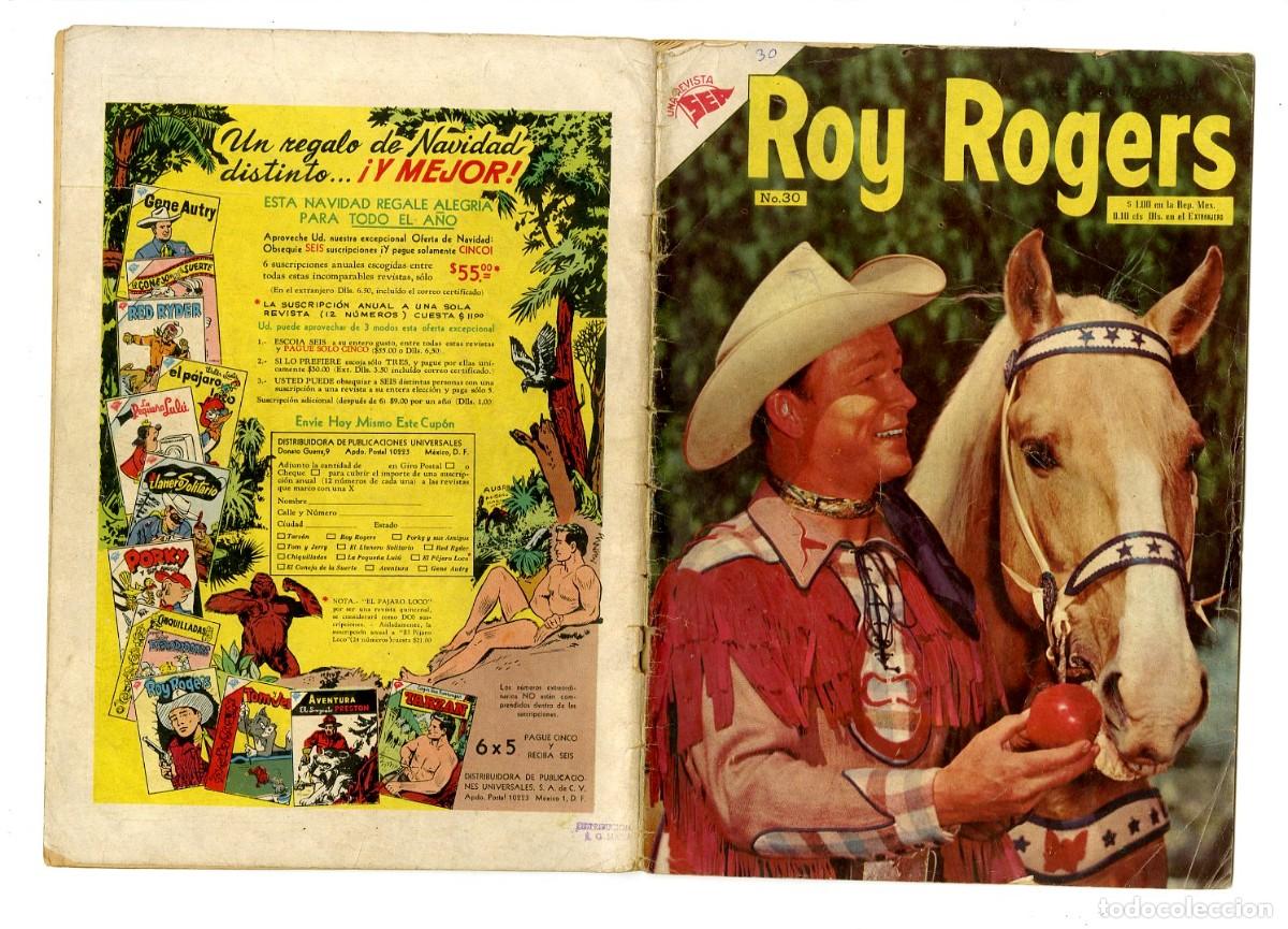 Tebeos: Roy Rogers n.30 - Novaro (B12) - Foto 1