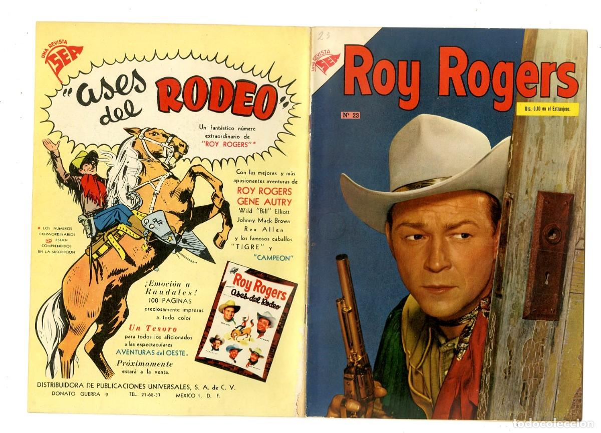Tebeos: Roy Rogers n.23 - Novaro (B12) - Foto 1