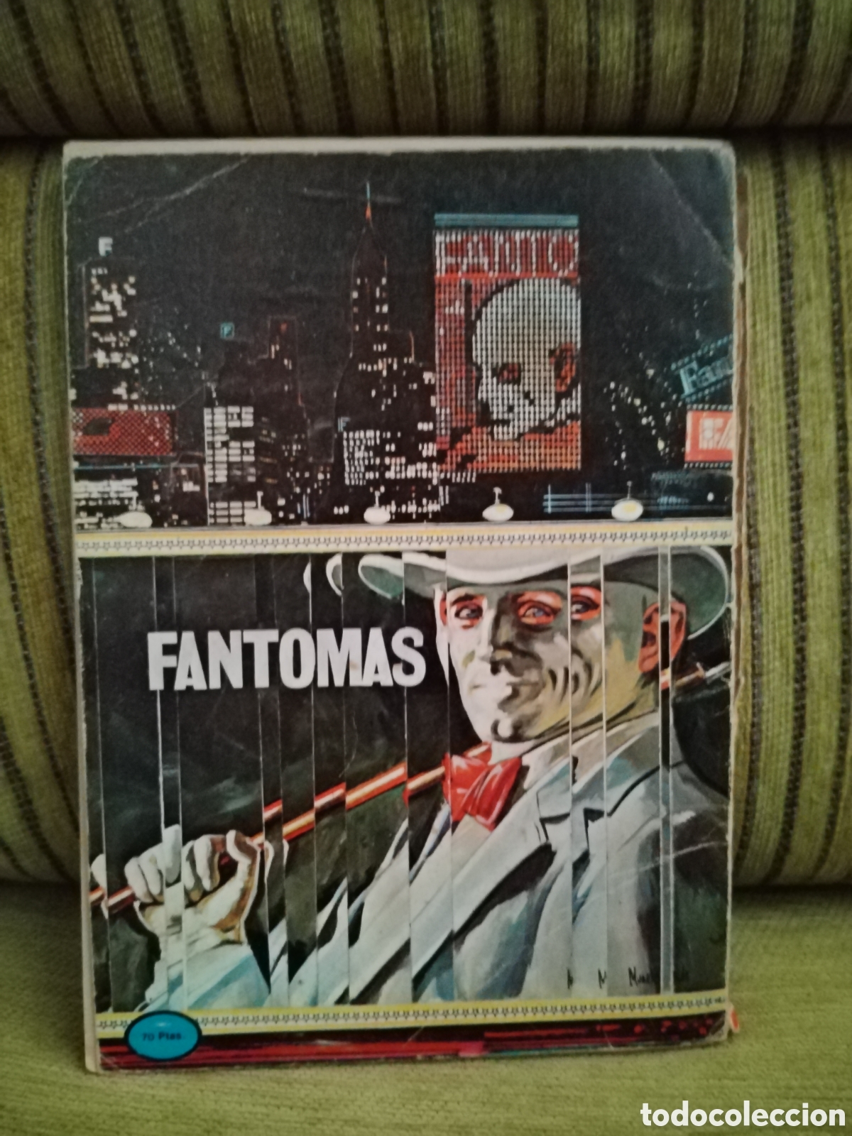 Tebeos: FANTOMAS LA AMENAZA ELEGANTE - Foto 3