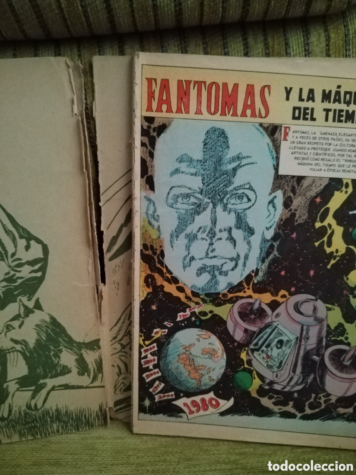Tebeos: FANTOMAS LA AMENAZA ELEGANTE - Foto 6