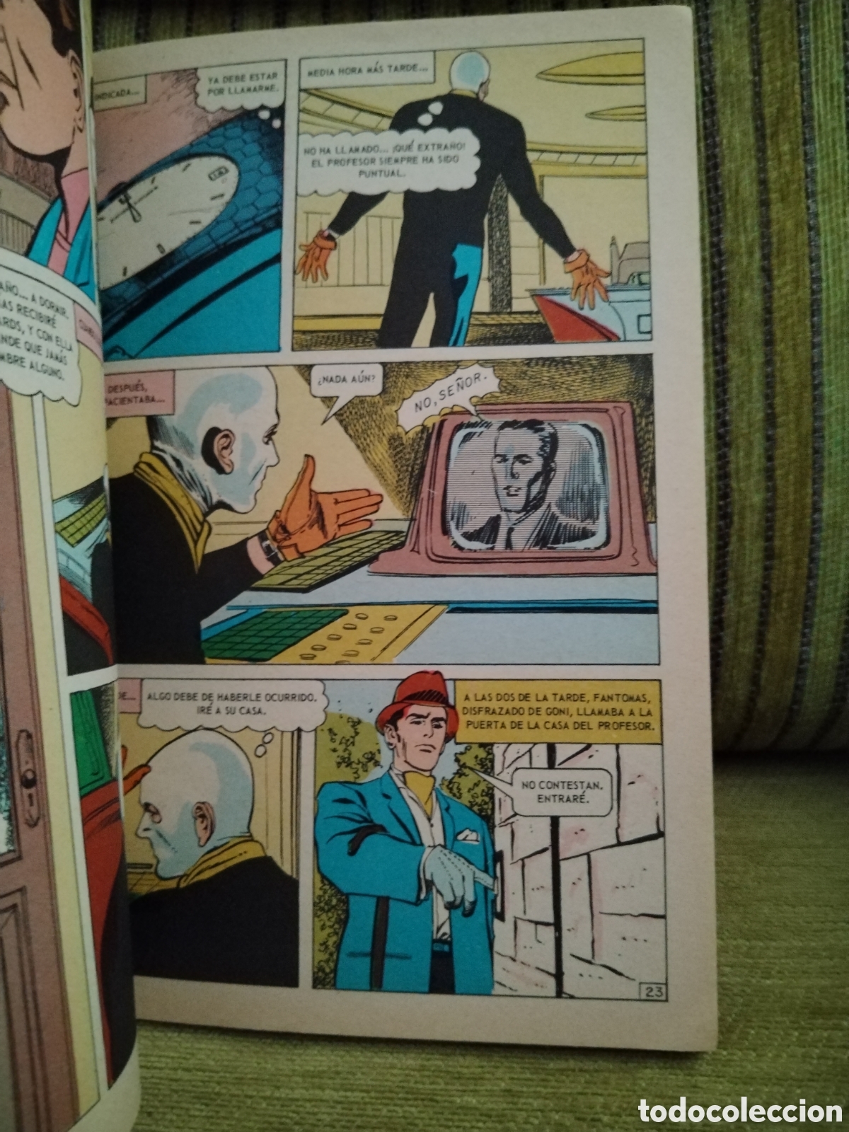 Tebeos: FANTOMAS LA AMENAZA ELEGANTE - Foto 9