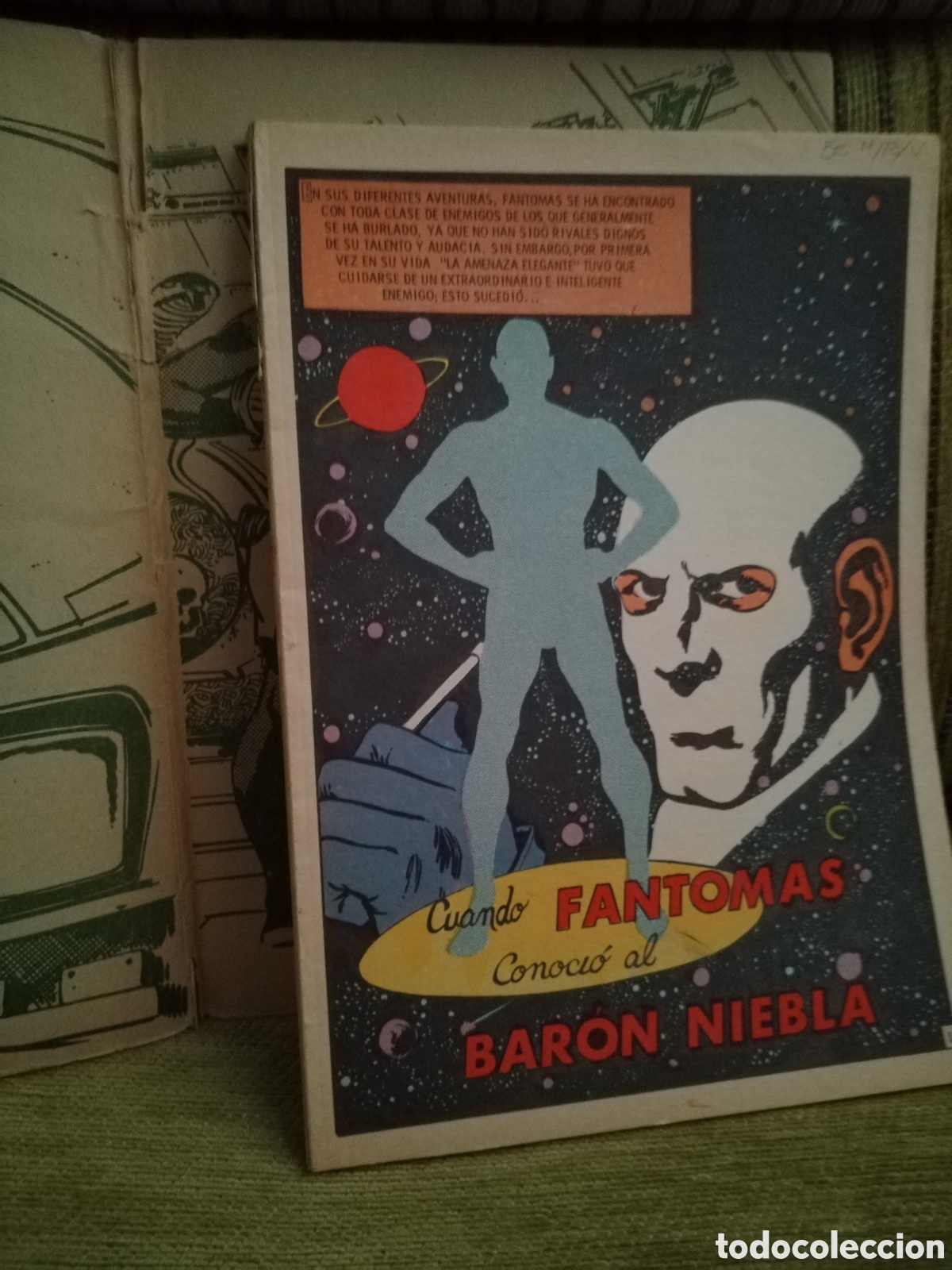 Tebeos: FANTOMAS LA AMENAZA ELEGANTE - Foto 7