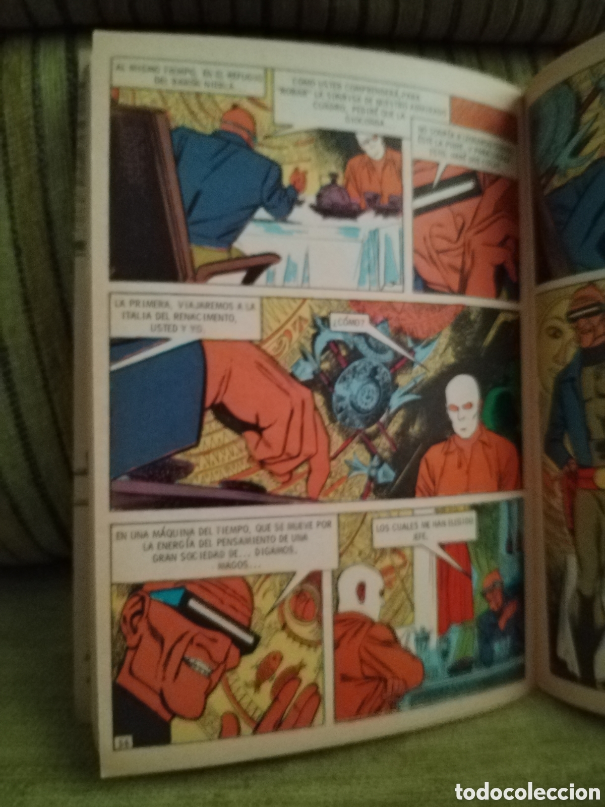 Tebeos: FANTOMAS LA AMENAZA ELEGANTE - Foto 8