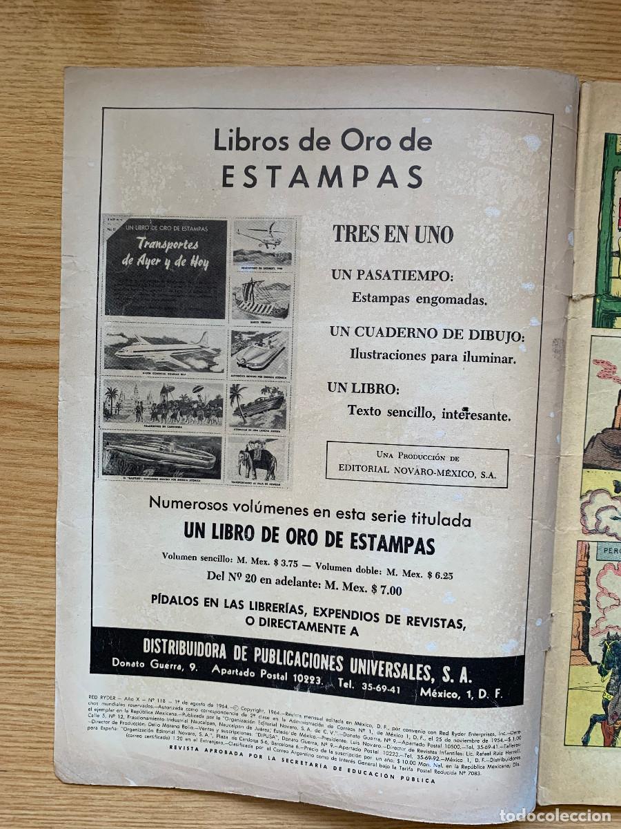 Tebeos: Red Ryder n&ordm; 118 - Normal Estado - Foto 2