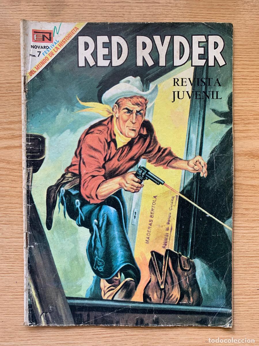 Tebeos: Red Ryder n&ordm; 203 - Cromo Joe Dimaggio - R2 - Foto 1