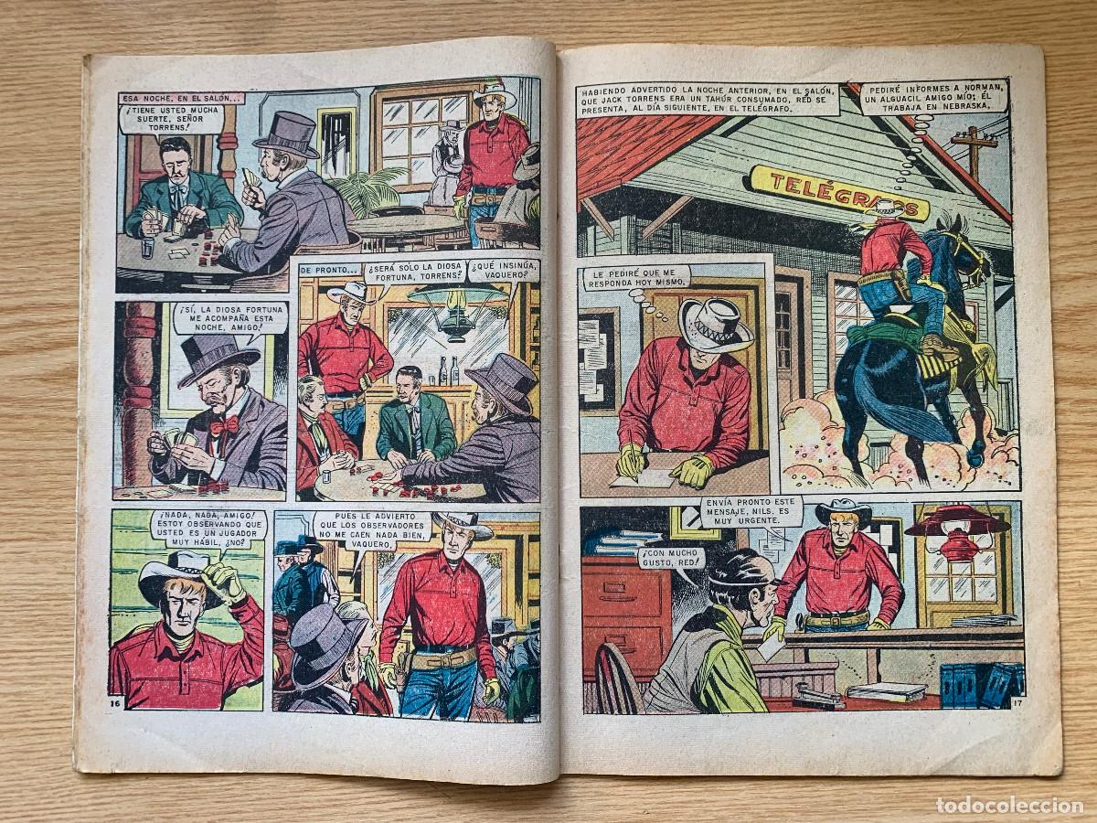 Tebeos: Red Ryder n&ordm; 203 - Cromo Joe Dimaggio - R2 - Foto 3