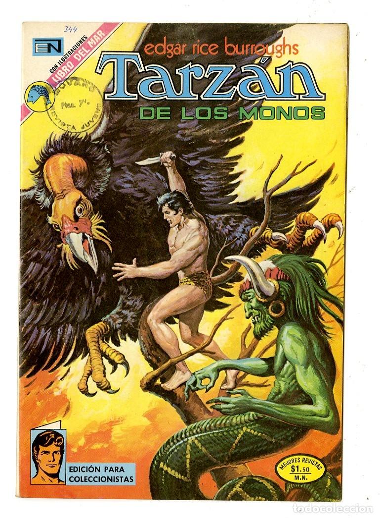 Tebeos: Tarz&aacute;n de los Monos n.344 - Novaro (B20) - Foto 1