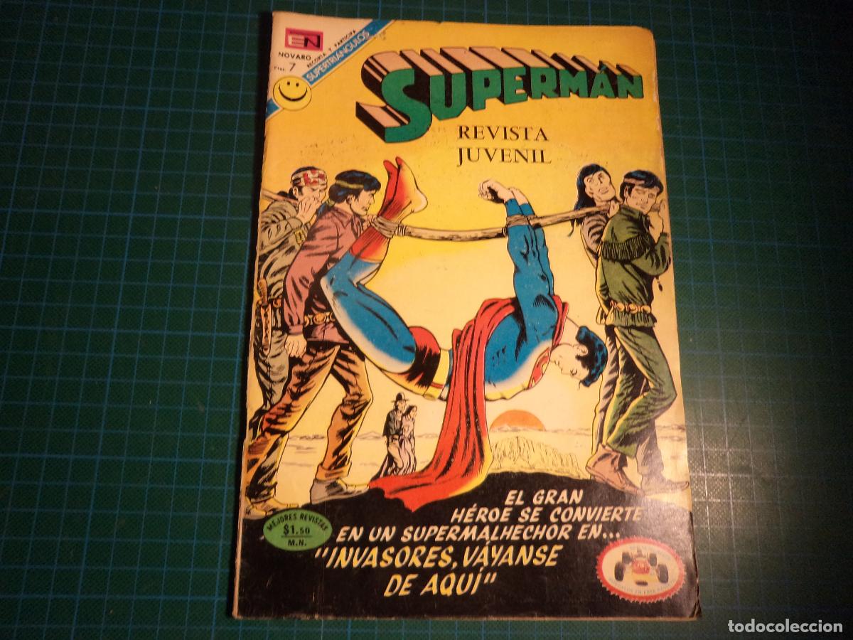 Tebeos: Superman. n&ordm; 877. Novaro. - Foto 1