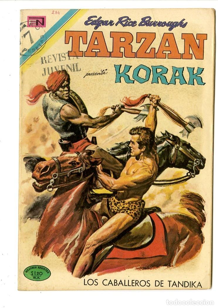 Tebeos: Tarz&aacute;n Korak n.274 - Novaro (B20) - Foto 1