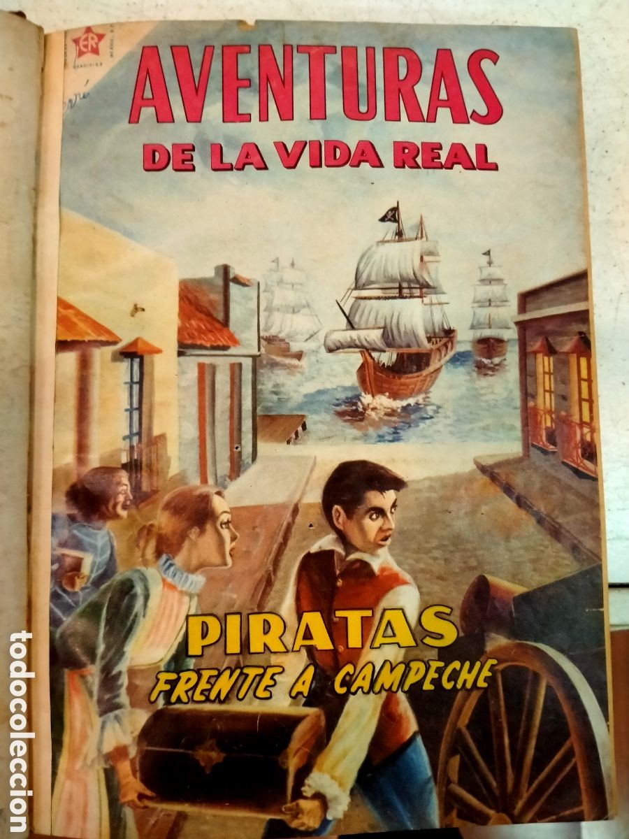 Tebeos: Tomo recopilatorio de 15 NUMEROS DE NOVARO DE : AVENTURAS DE LA VIDA REAL