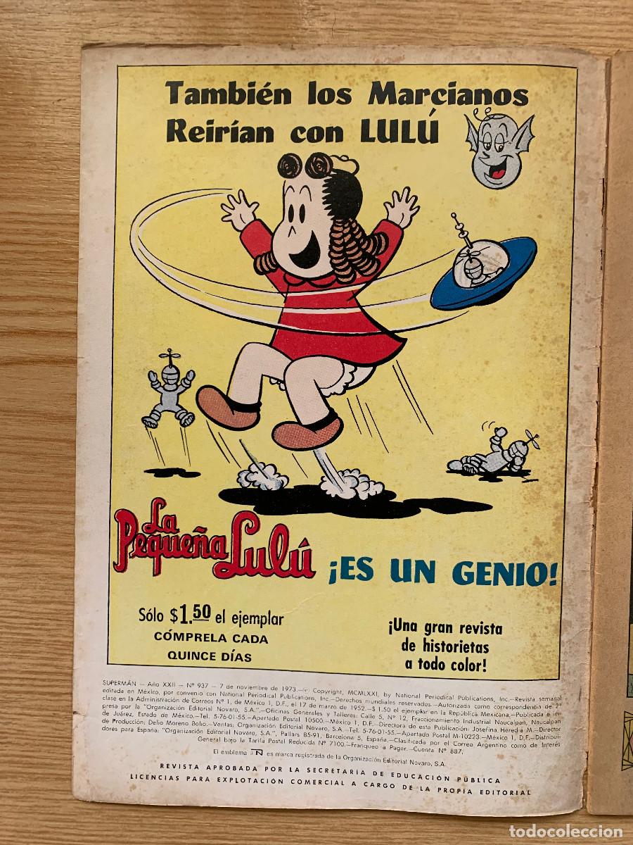 Tebeos: Superman n&ordm; 937 - Normal Estado R1 - Foto 2