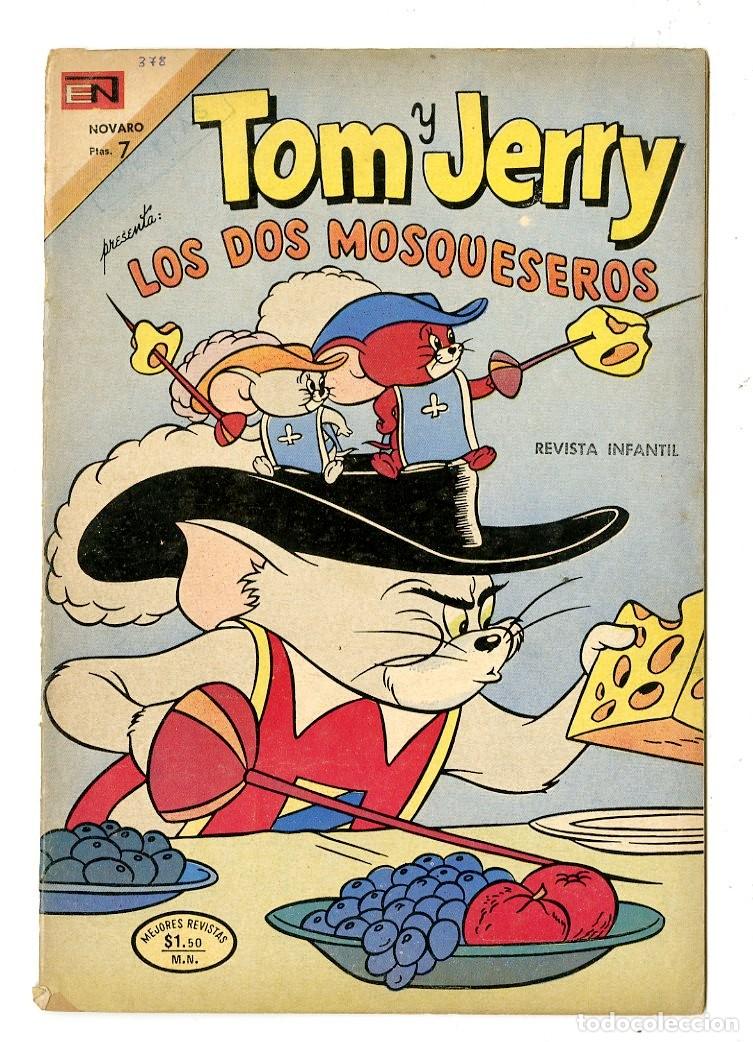 Tebeos: Tom y Jerry n.378 - Novaro (B23) - Foto 1