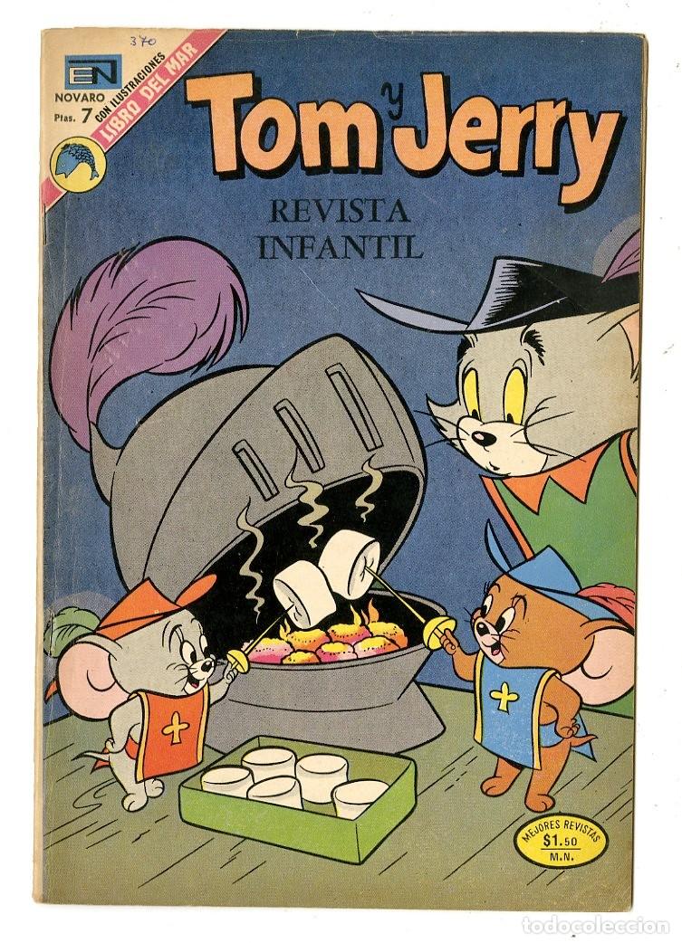 Tebeos: Tom y Jerry n.370 - Novaro (B23) - Foto 1