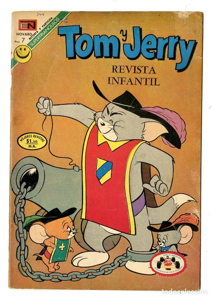 Tebeos: Tom y Jerry n.349 - Novaro (B23) - Foto 1