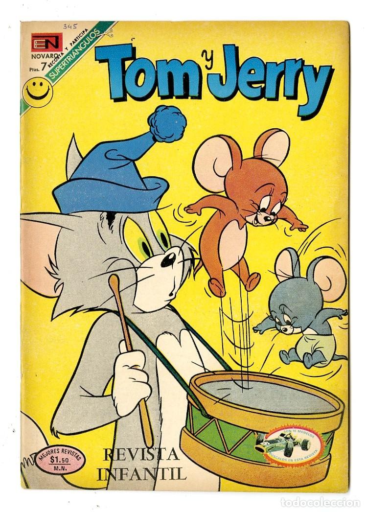 Tebeos: Tom y Jerry n.345 - Novaro (B23) - Foto 1