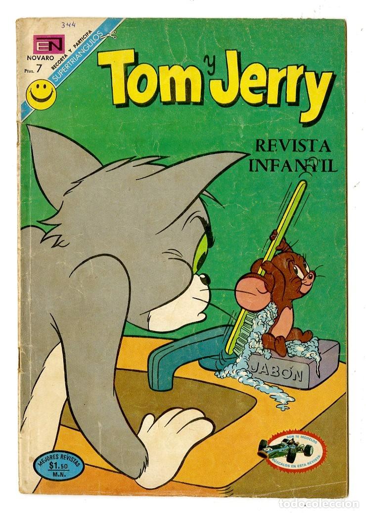 Tebeos: Tom y Jerry n.344 - Novaro (B23) - Foto 1