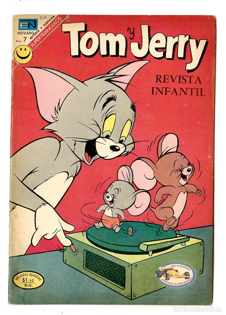 Tebeos: Tom y Jerry n.338 - Novaro (B23) - Foto 1