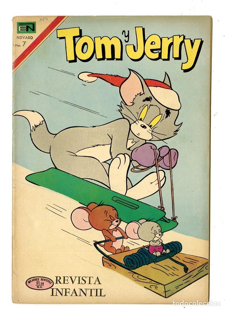 Tebeos: Tom y Jerry n.329 - Novaro (B23) - Foto 1