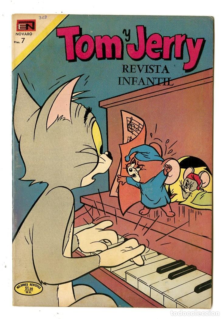 Tebeos: Tom y Jerry n.328 - Novaro (B23) - Foto 1