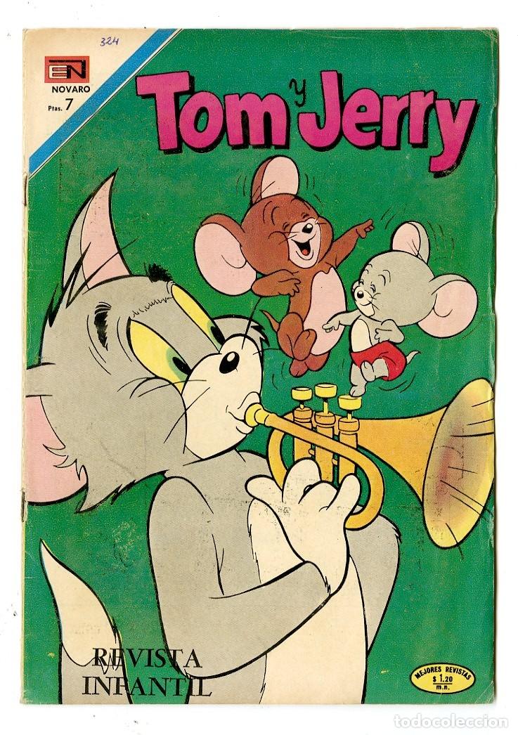 Tebeos: Tom y Jerry n.324 - Novaro (B23) - Foto 1