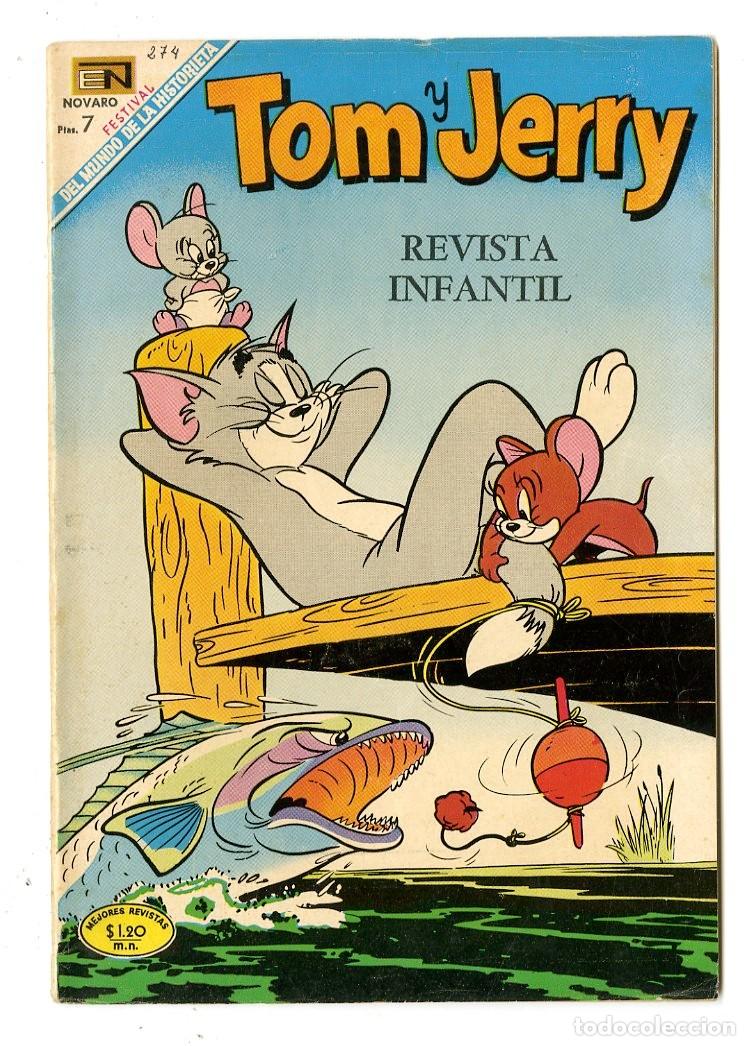 Tebeos: Tom y Jerry n.274 - Novaro (B23) - Foto 1