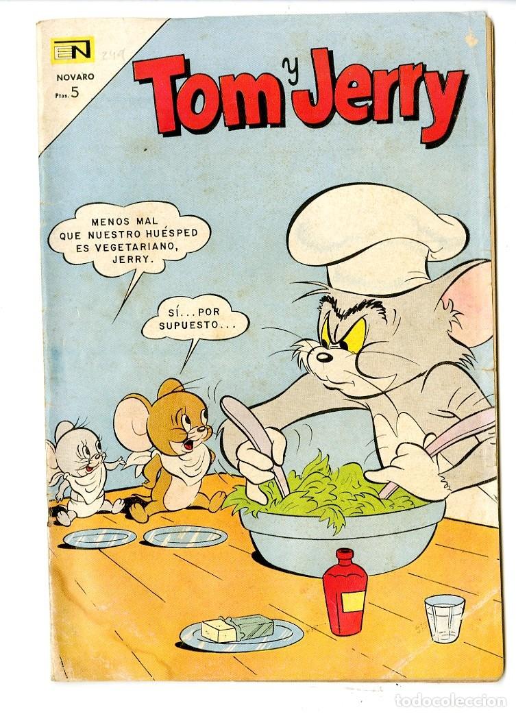 Tebeos: Tom y Jerry n.249 - Novaro (B23) - Foto 1
