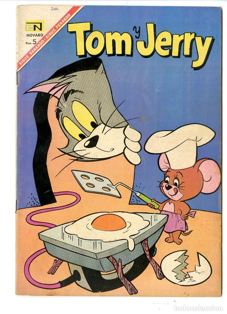 Tebeos: Tom y Jerry n.244 - Novaro (B23) - Foto 1