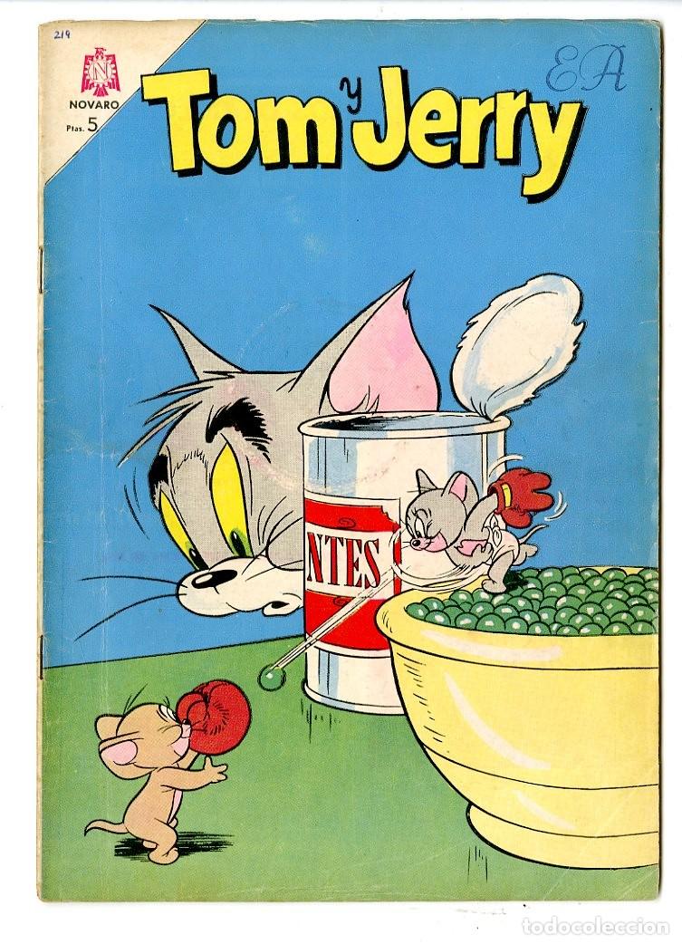 Tebeos: Tom y Jerry n.219 - Novaro (B23) - Foto 1