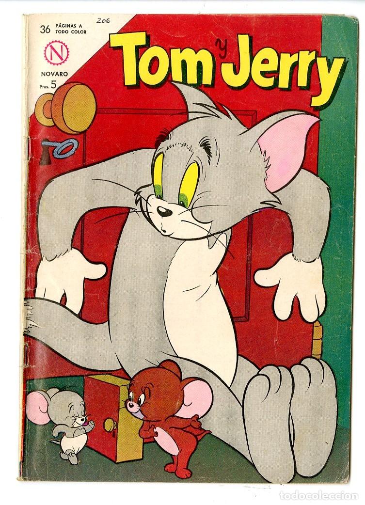 Tebeos: Tom y Jerry n.206 - Novaro (B23) - Foto 1
