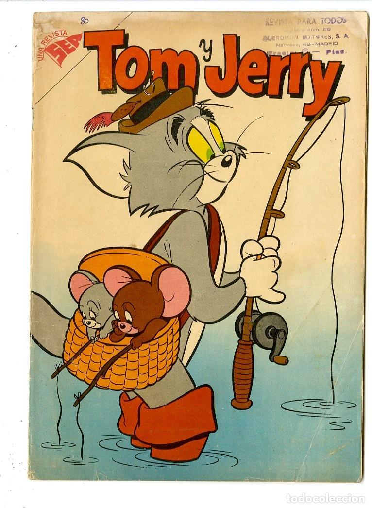 Tebeos: Tom y Jerry n.80 - Novaro (B23) - Foto 1