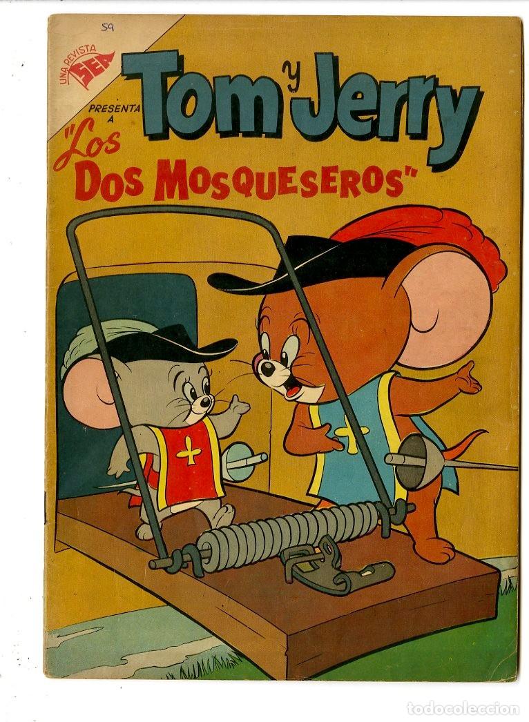 Tebeos: Tom y Jerry n.59 - Novaro (B23) - Foto 1