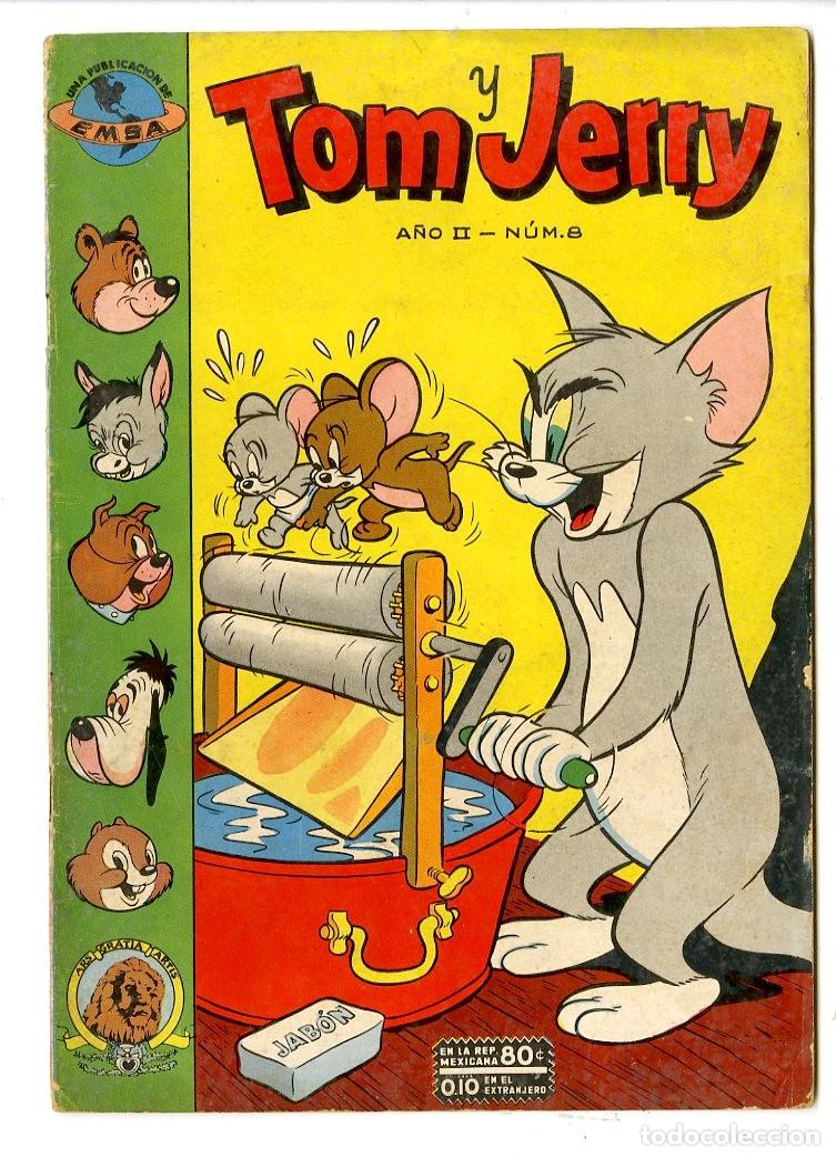 Tebeos: Tom y Jerry n.8 - Novaro (B23) - Foto 1