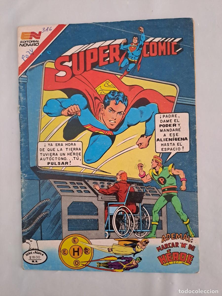 Tebeos: Supercomic 316, Novaro en buen estado - Foto 1