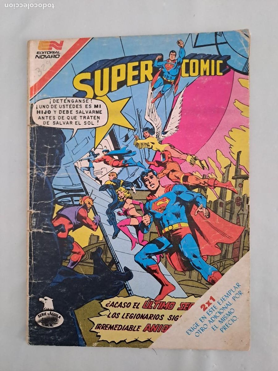 Tebeos: Supercomic 329, Novaro en buen estado - Foto 1