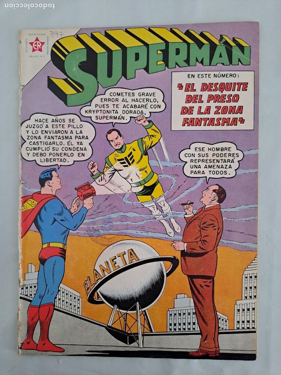 Tebeos: Superman 397, Novaro - Foto 1