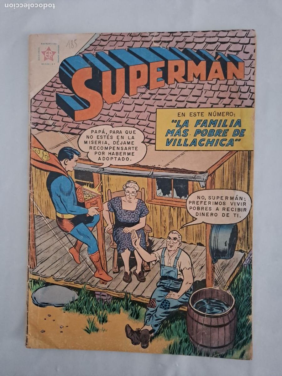 Tebeos: Superman 185, Novaro en buen estado - Foto 1