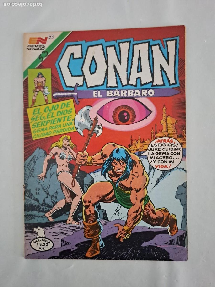 Tebeos: Conan 53, Novaro en perfecto estado - Foto 1