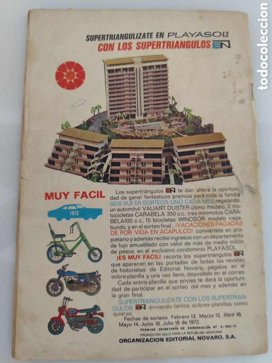 Tebeos: TARZAN DE LOS MONOS N&ordm; 306 - EN PODER DE LOS CAN&Iacute;VALES - NOVARO 1972 - Foto 2
