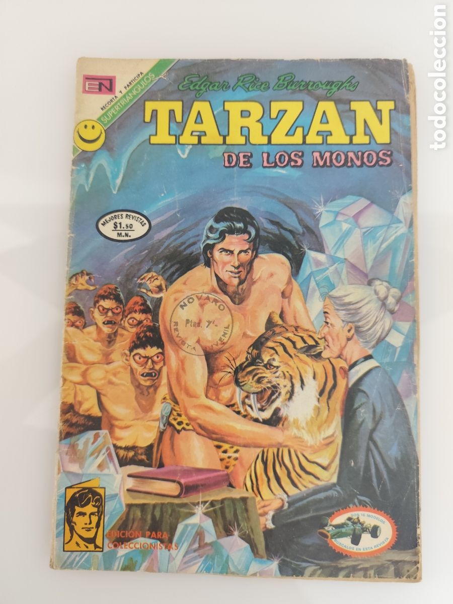 Tebeos: TARZAN DE LOS MONOS N&ordm; 306 - EN PODER DE LOS CAN&Iacute;VALES - NOVARO 1972 - Foto 1