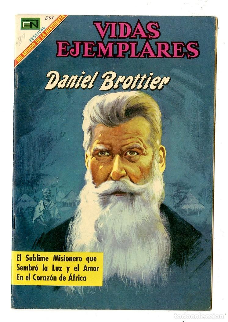 Tebeos: Vidas Ejemplares - Daniel Brottier n.289 - Novaro (B25) - Foto 1