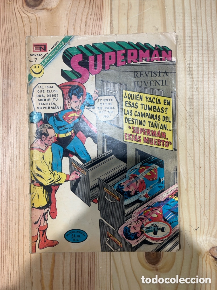 Tebeos: SUPERMAN, N&Uacute;MERO 868, (EDITORIAL NOVARO) - Foto 1